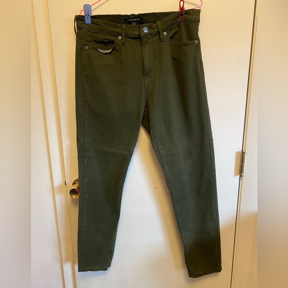 Banana republic stretch fabric pants